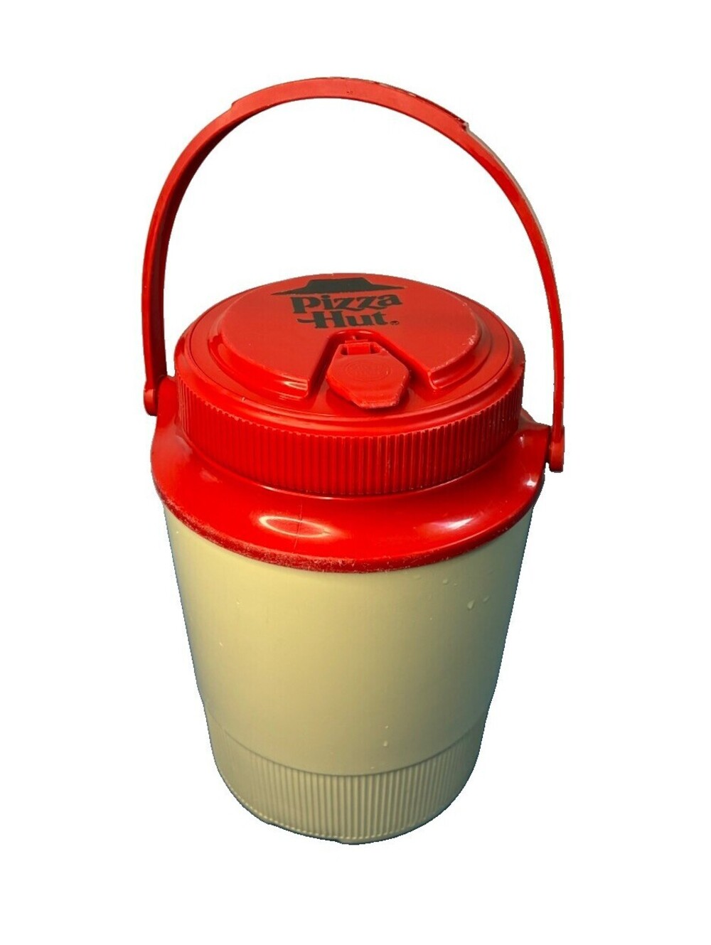 Vintage Pizza Hut Logo 1/2 Gallon Gott 1502 Thermos Jug Cooler With Lid 1980s